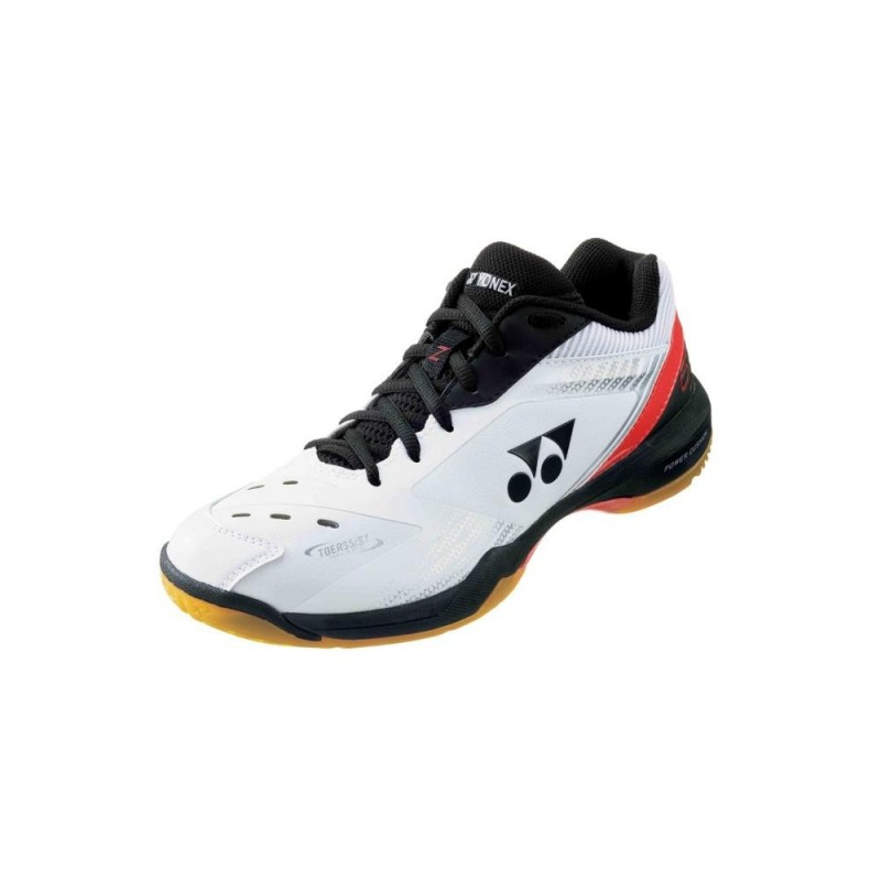 Badmintonové boty Yonex PC 65 Z3 MEN WHITE RED