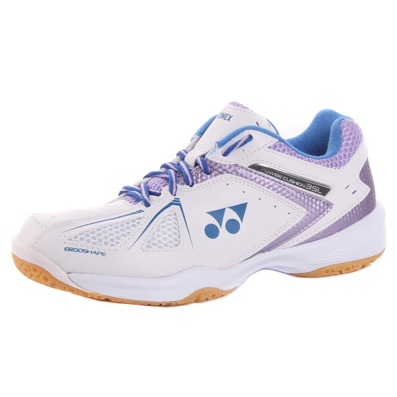 Badmintonové boty Yonex PC 35 LX WHITE LAVENDER