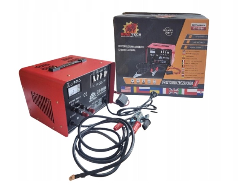 Profi auto nabíječka Bulltech 12V 24V 250A