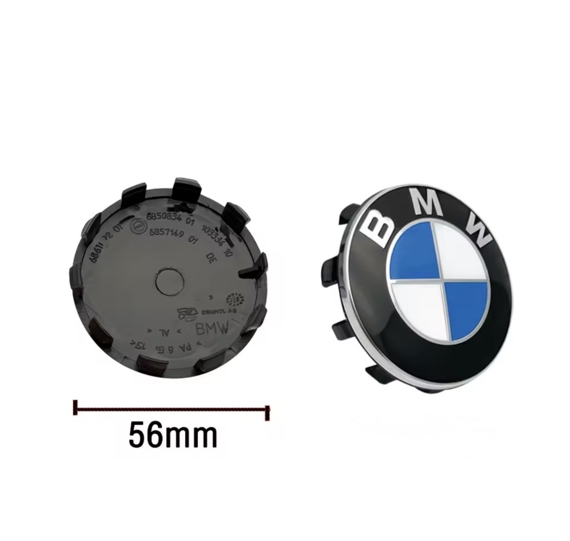 Originál středové kryty kol BMW 56mm