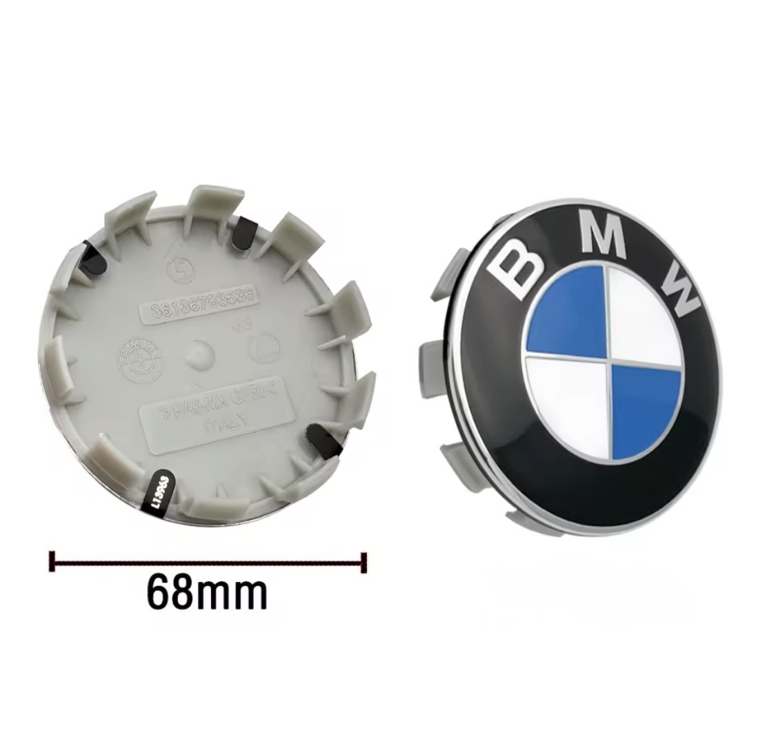 Originál středové kryty kol BMW 68mm